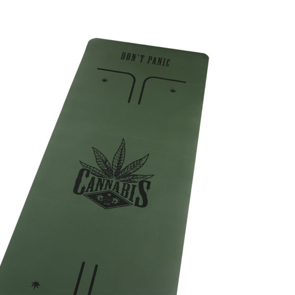 GRIP CANNABIS PREMIUM NON-SLIP YOGA MAT 4.5mm - เสื่อโยคะกันลื่น หนึบทั้งตอนมือแห้งและมีเหงื่อ - Image 4