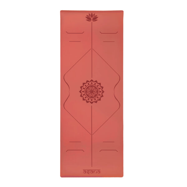 ASANA VERSION 1 ( BOLD ) NON-SLIP YOGA MAT 5mm - เสื่อโยคะกันลื่น หนึบทั้งตอนมือแห้งและมีเหงื่อ - Image 3