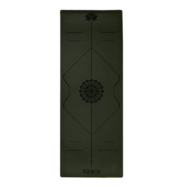 ASANA VERSION 1 ( BOLD ) NON-SLIP YOGA MAT 5mm - เสื่อโยคะกันลื่น หนึบทั้งตอนมือแห้งและมีเหงื่อ - Image 5