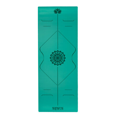 ASANA VERSION 1 ( BOLD ) NON-SLIP YOGA MAT 5mm - เสื่อโยคะกันลื่น หนึบทั้งตอนมือแห้งและมีเหงื่อ
