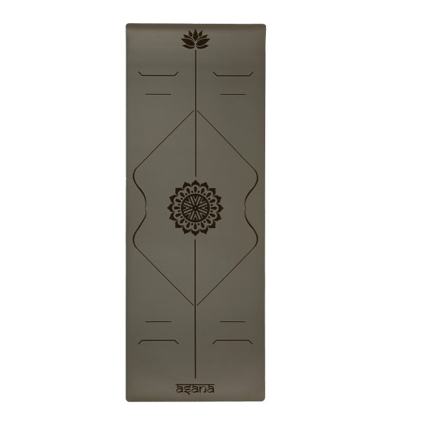 ASANA VERSION 1 ( BOLD ) NON-SLIP YOGA MAT 5mm - เสื่อโยคะกันลื่น หนึบทั้งตอนมือแห้งและมีเหงื่อ - Image 9
