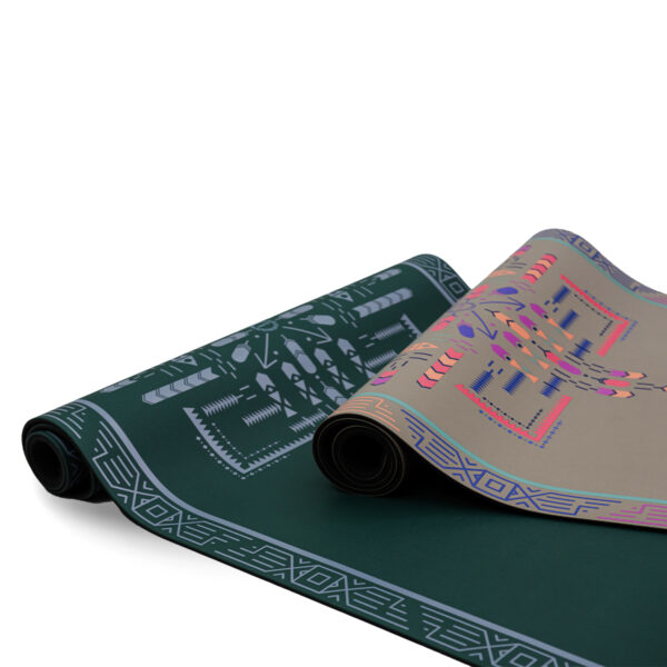 ASANA COMFY TRIBAL RUG NON-SLIP YOGA MAT 5mm - เสื่อโยคะกันลื่น หนึบทั้งตอนมือแห้งและมีเหงื่อ - Image 7