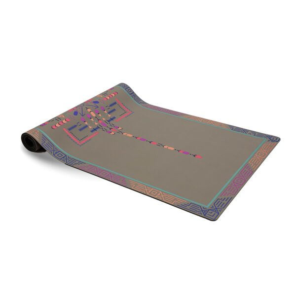 ASANA COMFY TRIBAL RUG NON-SLIP YOGA MAT 5mm - เสื่อโยคะกันลื่น หนึบทั้งตอนมือแห้งและมีเหงื่อ - Image 2
