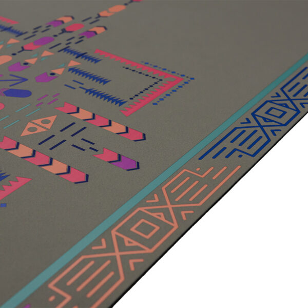 ASANA COMFY TRIBAL RUG NON-SLIP YOGA MAT 5mm - เสื่อโยคะกันลื่น หนึบทั้งตอนมือแห้งและมีเหงื่อ - Image 3
